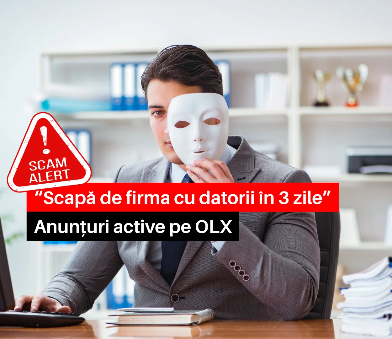 Scapă de „firmele cu datorii” în 3 zile – Escrocheria anunțurilor online care promit soluții rapide pentru firmele cu datorii
