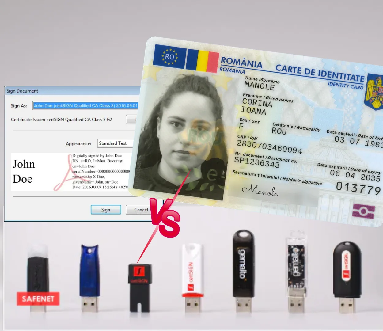 Certificat digital calificat de semnătură electronică sau Cartea de identitate electronică (CIE)? Ce alegi?